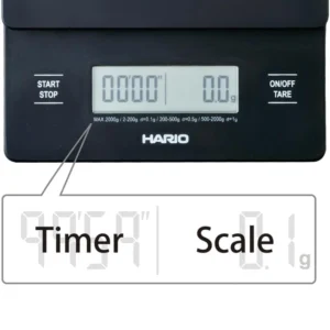 Hario V60 Drip Scale, Black (New Model) view 2