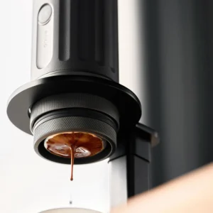 IKAPE KAPO K2 Portable Espresso Machine with Bl uetooth APP Connect & 51mm Bottomless Basket, Electric Coffee Maker 20 Bar Pressure, for Home, Travel, Camping