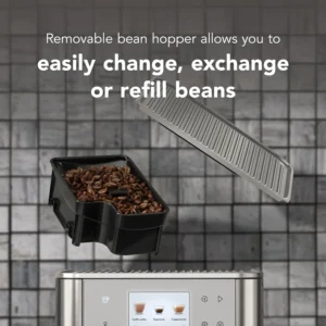 KitchenAid Fully Automatic Espresso Machine KF7 with Milk Attachment, KES8557SX, Stainless Steel view 5