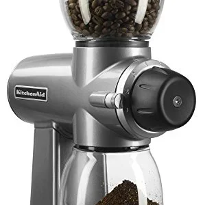 KitchenAid KCG0702CS Burr Coffee Grinder, Contour Silver view 7