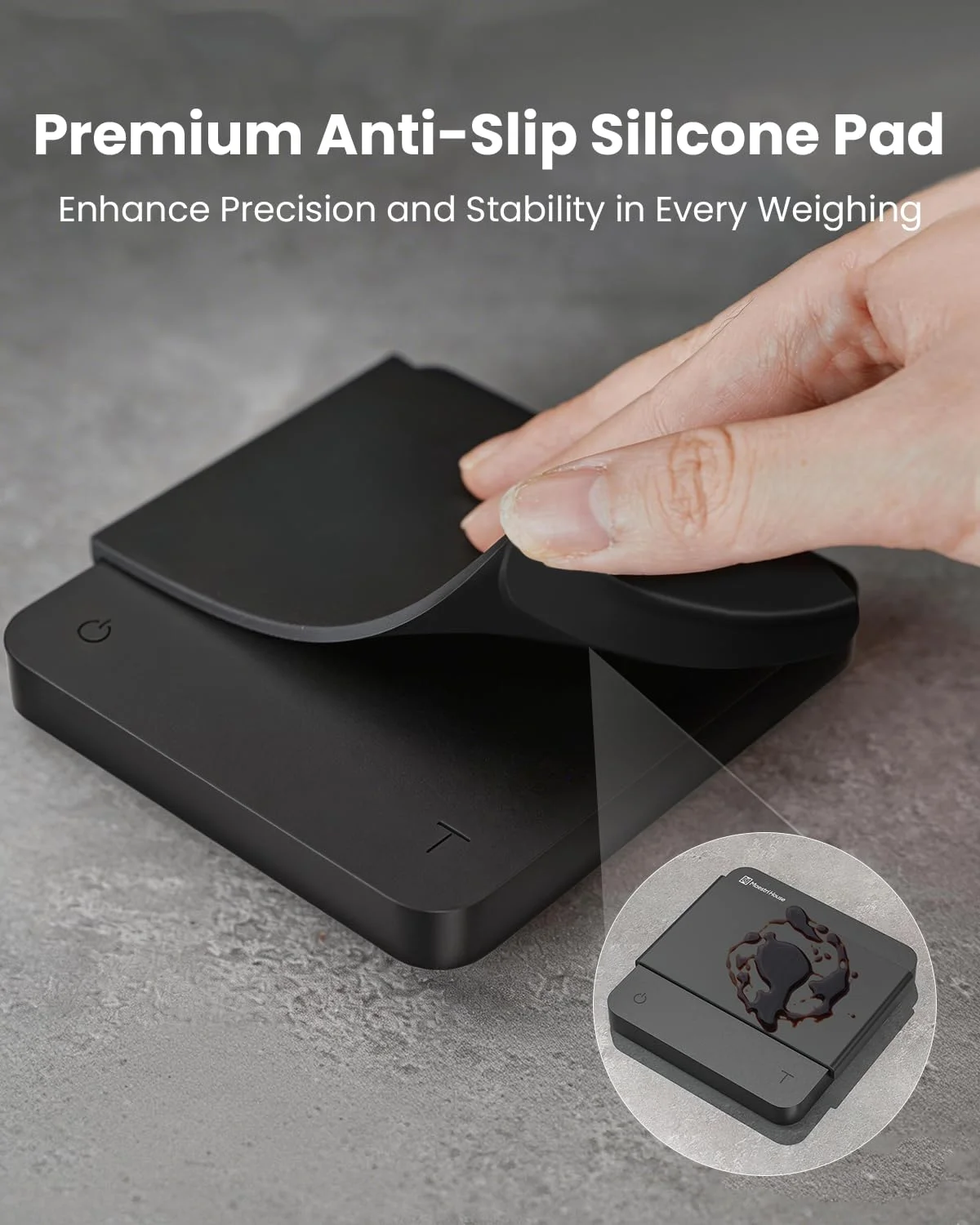 USB-C charging the Maestri House scale