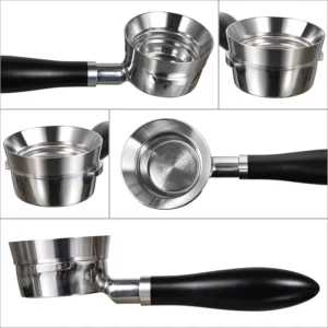 MATOW Magnetic Espresso Dosing Funnel for 58mm Portafilter | 8 Built-In Magnets, 304 Stainless Steel, Mess-Free Dosing Ring V2, Magnetic Fit view 5