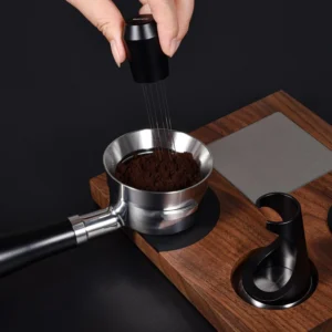 MATOW Magnetic Espresso Dosing Funnel for 58mm Portafilter | 8 Built-In Magnets, 304 Stainless Steel, Mess-Free Dosing Ring V2, Magnetic Fit view 6