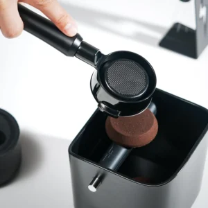 MHW-3BOMBER 58mm Bottomless Portafilter Fits E61, Flair 58, ECM, Rocket, Sanremo, Synesso, VBM Coffee Machines, 2 Ears Flat Espresso Portafilter with 18g Filter Basket, Astra BP7023L-OS