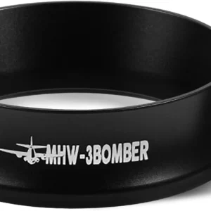 MHW-3BOMBER 58mm Espresso Dosing Funnel Magnetic Coffee Dosing Ring Portafilter Funnel Barista Tools Compatible with 58MM Portafilter DR5546B-OS view 7