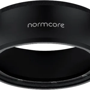 Normcore 54mm Magnetic Dosing Funnel V2, Espresso Coffee Dosing Ring, 28mm Anodized Aluminum with 9 Neodymium Magnets Fits 54mm Breville Portafilter, Black view 1