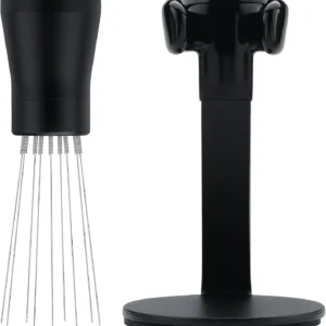 Normcore WDT Distribution Tool V2.1 with Stand - 0.23mm 8 Prong Espresso Distribution Tool - Magnetic Coffee Stirrer with 16 Extra Needles view 4