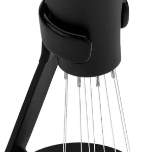 Normcore WDT Distribution Tool with Stand V3-9 Prong Needle Espresso Stirrer - 18 Needles 0.25mm / 0.3mm Thick Spring Wires - Weiss Distribution Technique - Anodized Aluminum Handle view 4