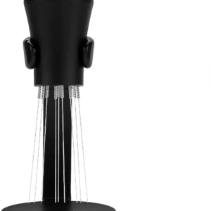 Normcore WDT Distribution Tool with Stand V3-9 Prong Needle Espresso Stirrer - 18 Needles 0.25mm / 0.3mm Thick Spring Wires - Weiss Distribution Technique - Anodized Aluminum Handle view 7