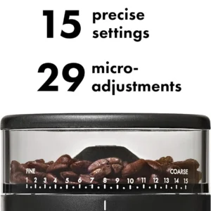 OXO Brew Compact Conical Burr Coffee Grinder view 4