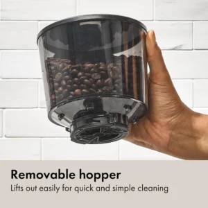 OXO Brew Conical Burr Electric Coffee Bean Grinder - 12 Oz Capacity | Stainless Steel Burrs, One-Touch Automatic Smart Grind, 15 Grind Settings for Espresso, French Press, Cold Brew view 6