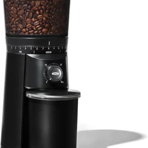 OXO Brew Conical Burr Grinder - Matte Black, Stainless Steel Burrs, One-Touch Automatic Smart Grind view 1