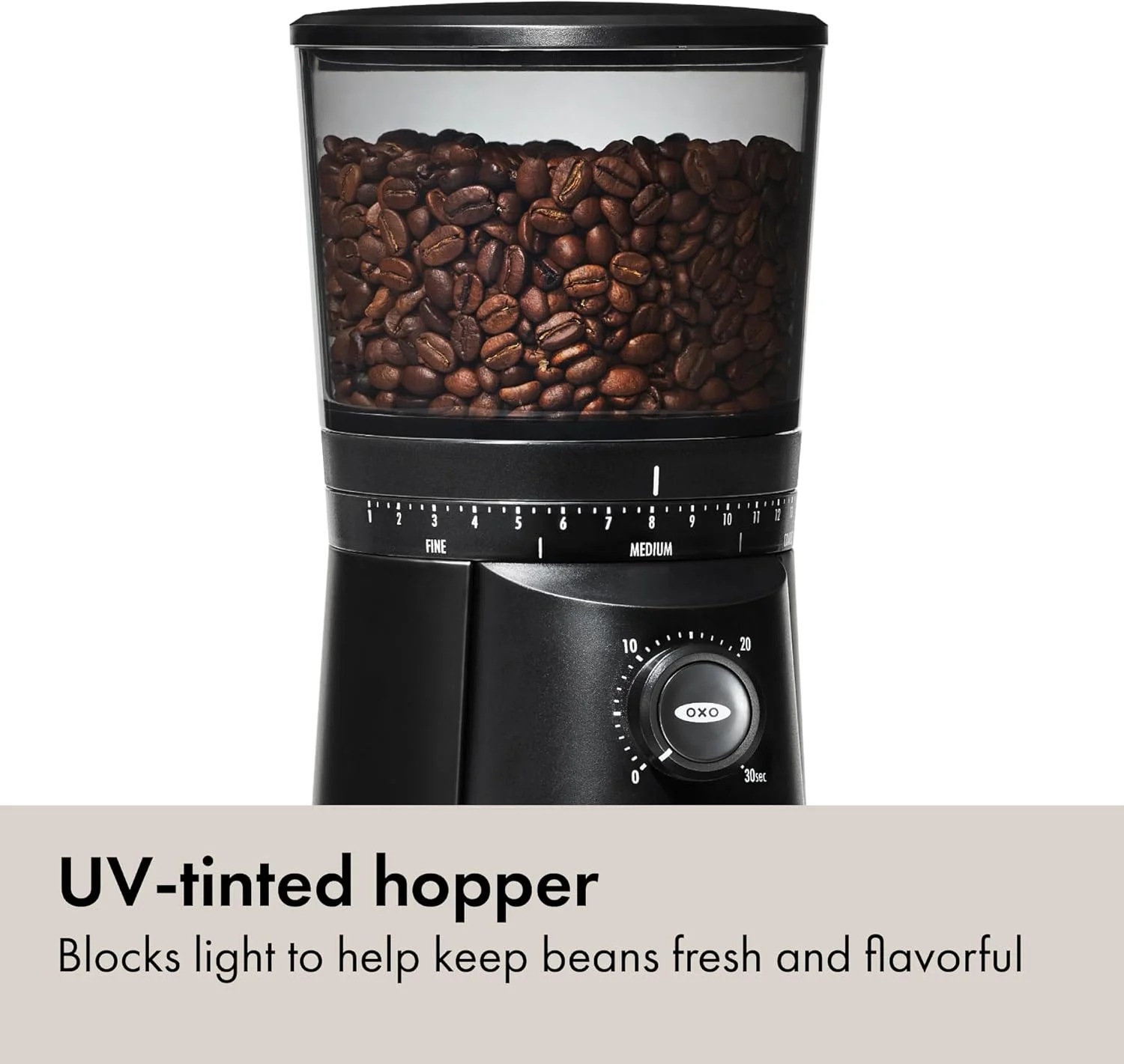 Large 12oz UV-blocking hopper