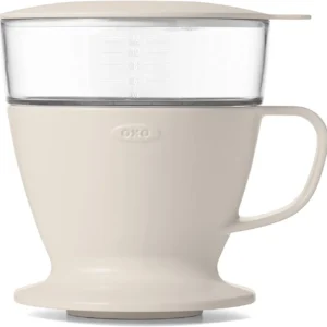 OXO Brew Pour Over Coffee Maker with Water Tank — Matte Black view 7