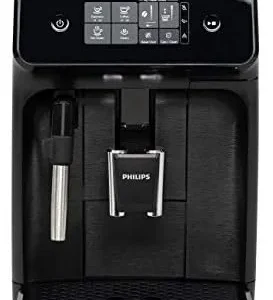 Philips 1200-Series Fully Automatic Espresso Machine w/ Milk Frother, Black - EP1220/04 (Renewed) view 1