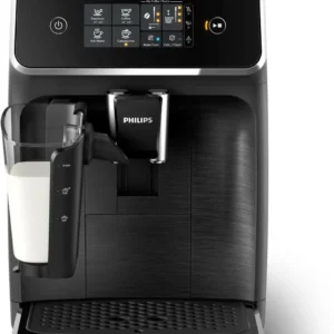 Philips 2200 Series Fully Automatic Espresso Machine, LatteGo Milk Frother, 3 Coffee Varieties, Intuitive Touch Display, 100% Ceramic Grinder, AquaClean Filter, Aroma Seal, Black (EP2230/14) view 4