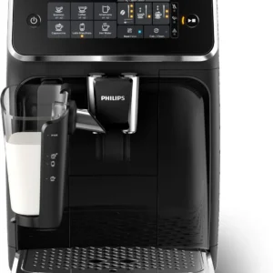 Philips 3200 Series Fully Automatic Espresso Machine w/ LatteGo, Black (Renewed) view 2
