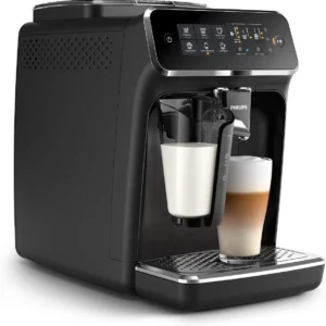 Philips 3200 Series Fully Automatic Espresso Machine w/ LatteGo, Black (Renewed) view 3