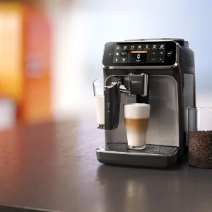 PHILIPS Kitchen Appliances 4300 Fully Automatic Espresso Machine with LatteGo, CR, EP4347/94, one size (Renewed) view 3