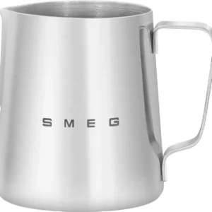 SMEG CMMJ01 Stainless Steel Milk Frothing Carafe – 15oz (450 ml) Barista-Style Pitcher, Precision Spout for Latte Art, Compatible with SMEG Espresso Machine Series view 1
