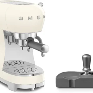 Smeg Manual Espresso and Tamper Set (Cream) view 1