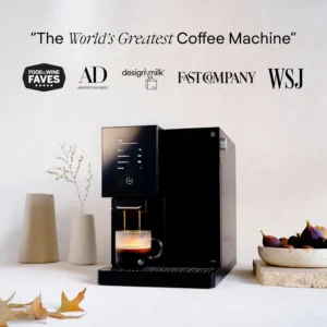 Terra Kaffe Super Automatic Espresso Machine - App-Enabled Coffee Machine - Auto Wake & Sleep - All Milk Types - Roaster-Approved Espresso Settings - Cappuccino Machines for Home - White TK-02 view 6