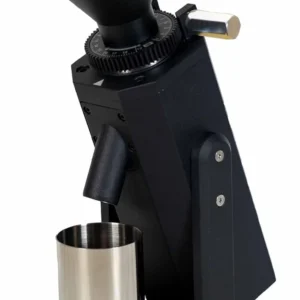 Turin SK40 Single Dose Grinder | 40mm Stainless Steel Conical Burrs, Stepless Adjustment, Tilted Base, Low Retention – Black or White (Black) view 1