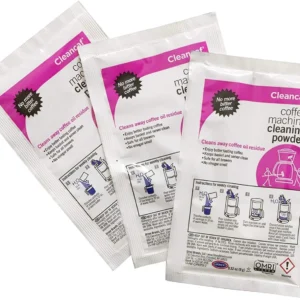 Urnex Coffee Maker and Espresso Machine Cleaner Cleancaf Powder - 2 Pack (6 Packets) - Safe on Delonghi Ninja Hamilton Beach Mr Coffee Braun and More view 2