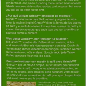 Urnex Grindz Professional Coffee Grinder Cleaning Tablets, 3 Single Use Packets view 2