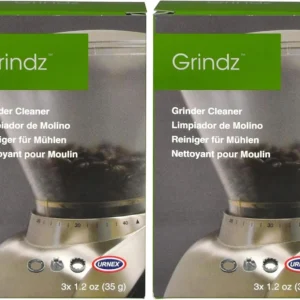 Urnex Grindz Professional Coffee Grinder Cleaning Tablets, 3 Single Use Packets