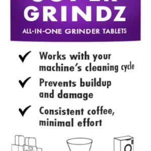 Urnex SuperGrindz Grinder Cleaning Tablets, 11.6 oz Bottle view 2